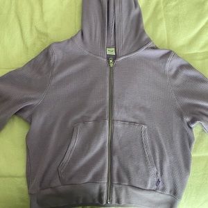 TNA Thermal Zip Hoodie Crop